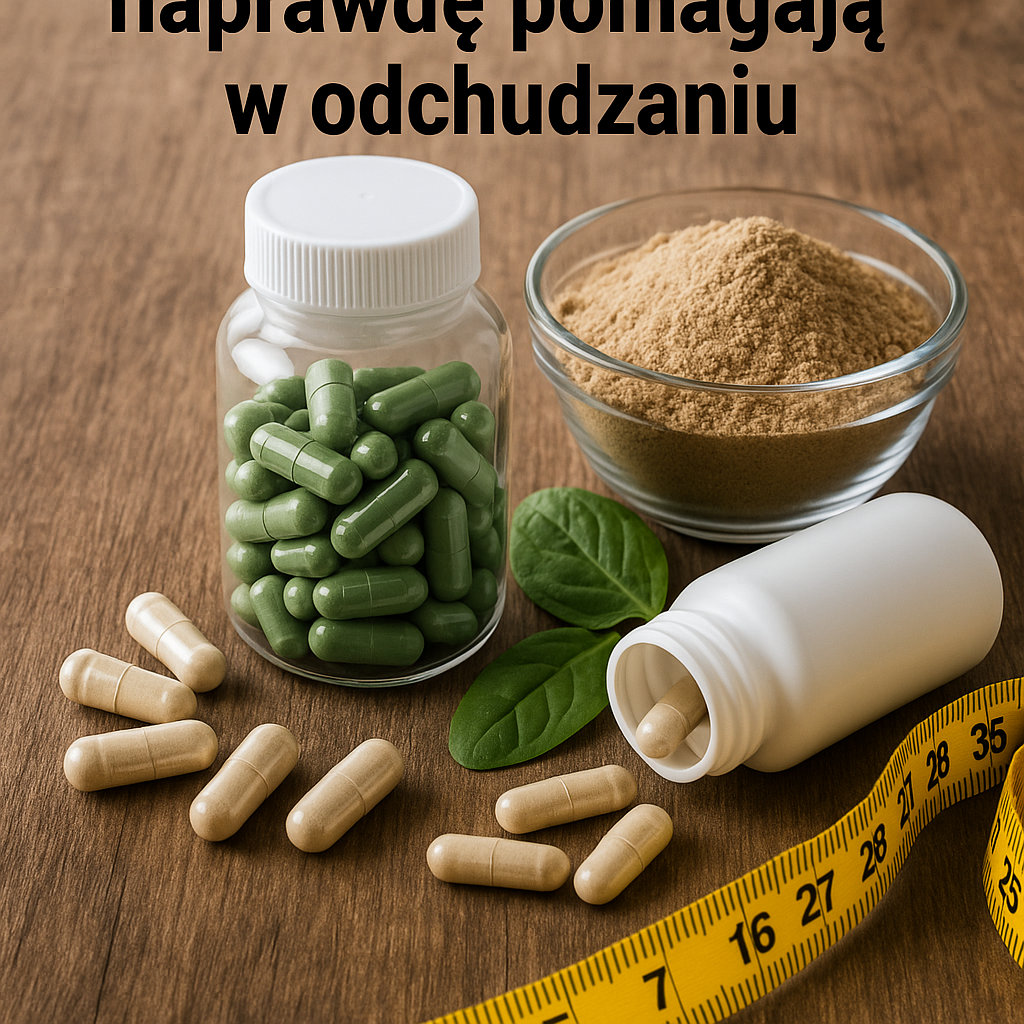 Jakie suplementy diety naprawdę pomagają w odchudzaniu.