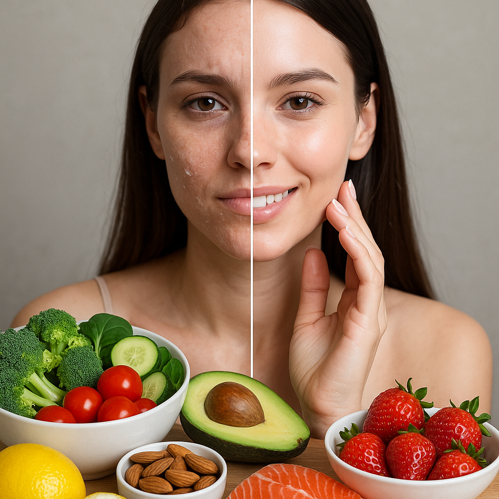Jak dieta wpływa na wygląd skóry, włosów i paznokci.