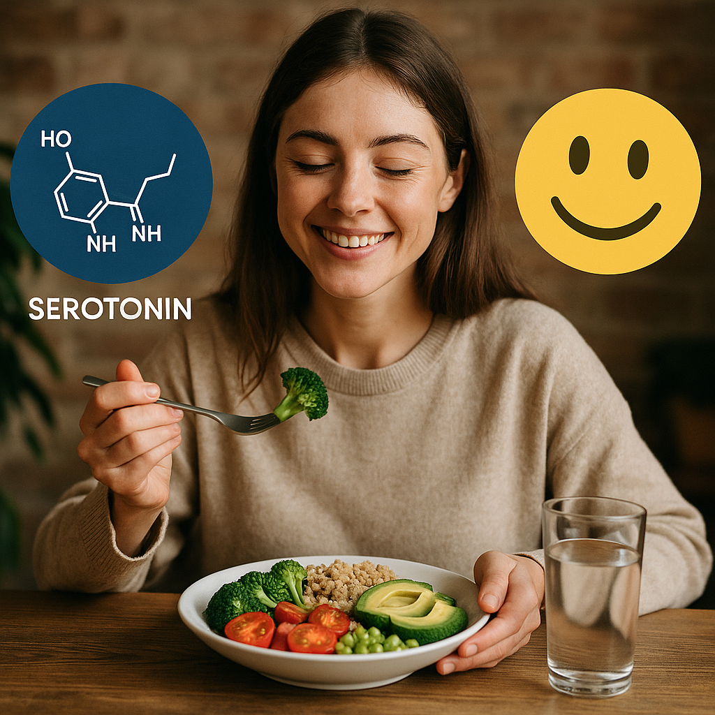 Jak dieta wpływa na poziom serotoniny i samopoczucie.