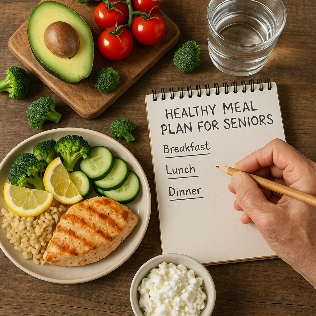 Jak przygotować zdrowy jadłospis dla seniora.