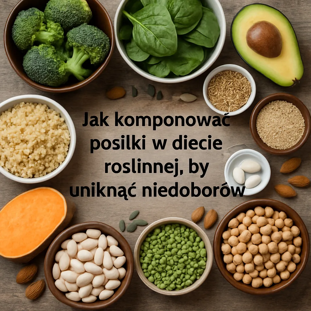 Jak komponować posiłki w diecie roślinnej, by uniknąć niedoborów.