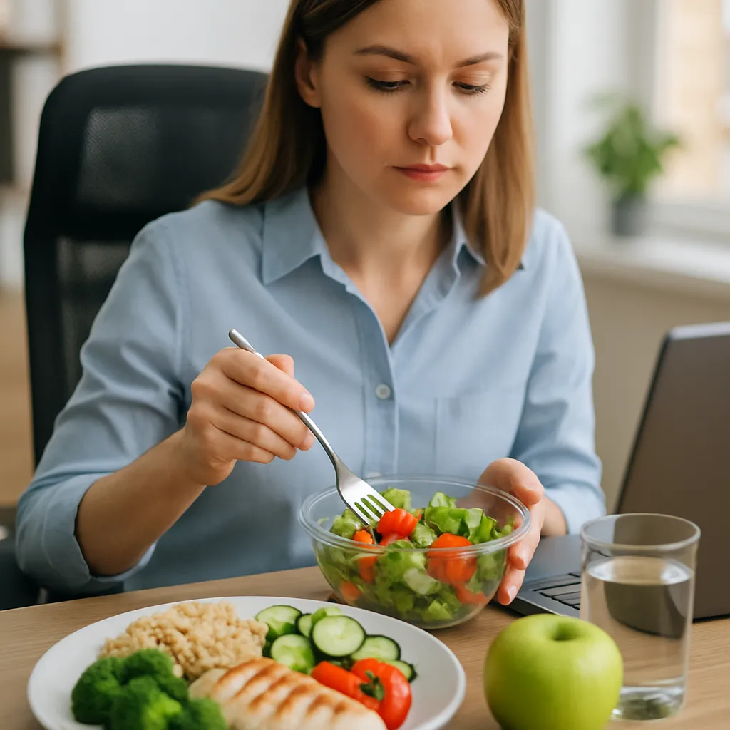 Dieta dla osób z siedzącą pracą – jak uniknąć przybierania na wadze.