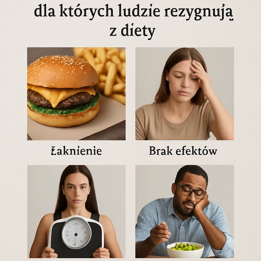 Jakie są najczęstsze powody, dla których ludzie rezygnują z diety.