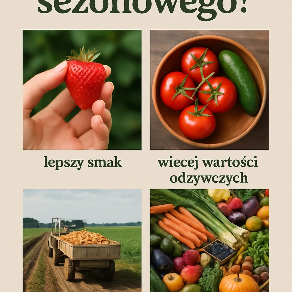 Jakie są zalety jedzenia sezonowego.