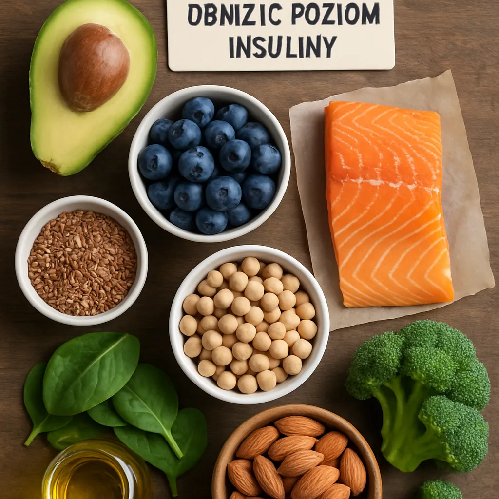 Jakie produkty pomagają obniżyć poziom insuliny.